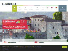 Tablet Screenshot of lunigiana.com